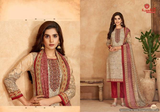 Malhar Vol 3 By Kundan Pure Cotton Printed Embroidery Readymade Dress Wholesale Shop In Surat